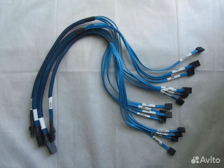 Кабели miniSAS (SFF-8087), SATA; USB 3.0; molex