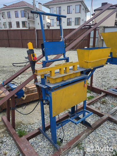 Станок для производства брусчатки, легоблок, блок