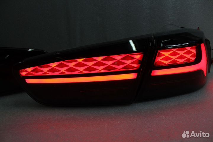 Mitsubishi lancer X Тюнинг LED Стоп сигналы Q4AW5