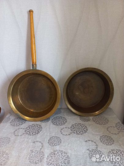 Таз латунный