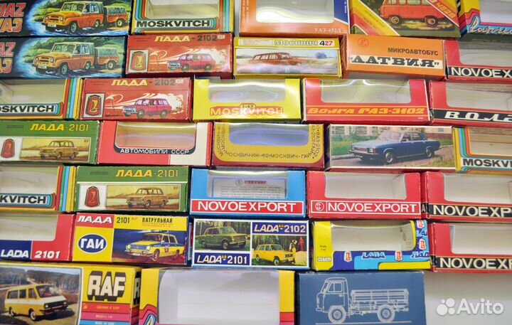 Коробки к моделям ссср. Макет для печати