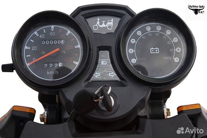 Грузовой электротрицикл Rutrike D4 кабина