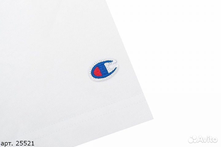 Футболка Champion lil 2 logo Белая