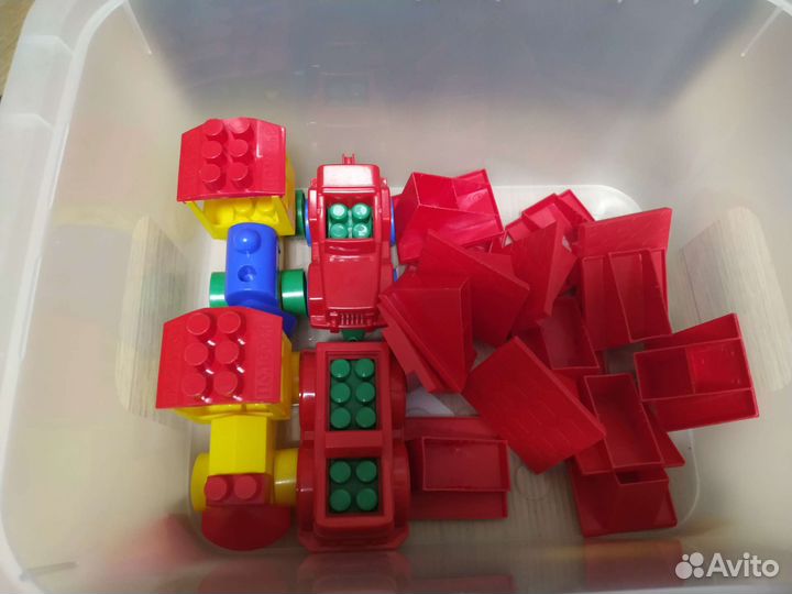 Детский пластиковый конструктор Полесье