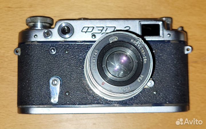Фотоаппарат Зенит-Е, фэд-2, объектив Гелиос 44-2