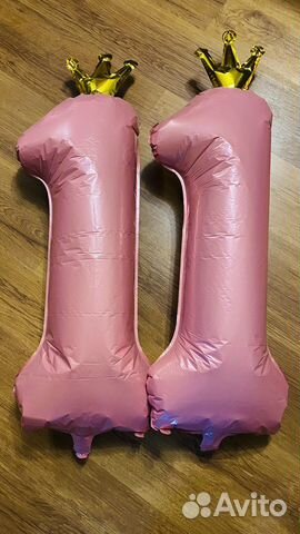 Надувные шары-цифры