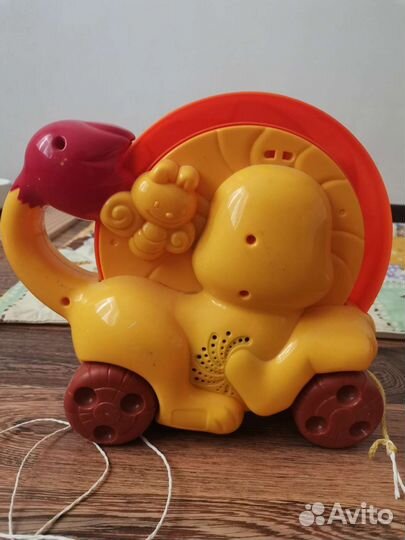 Каталка музыкальная игрушка Чудо Львенок