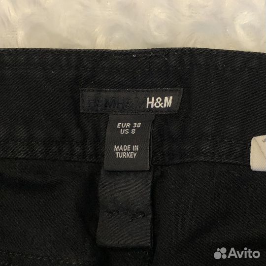 Джинсовая юбка мини H&M