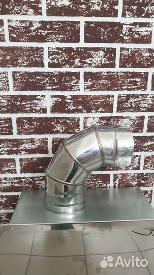 Дымоход из нержавейки для печи, котла, камина