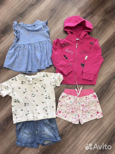 Пакет вещей для девочки 86-98