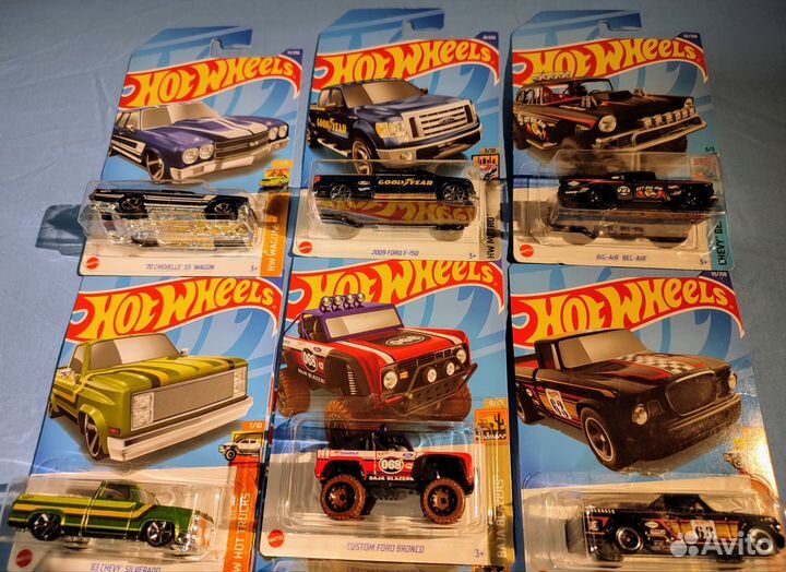 Hot Wheels Американцы, Спорткары и др