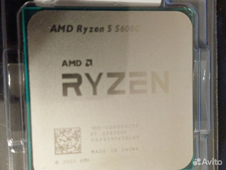 Новый Процессор amd ryzen 5 5600g oem