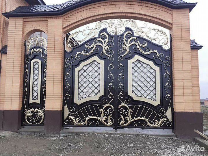 Кованые ворота