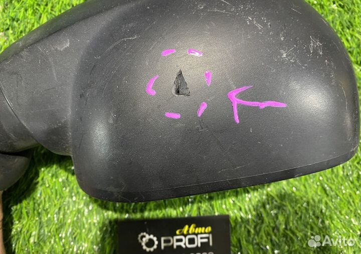 Зеркало правое механическое Renault Logan