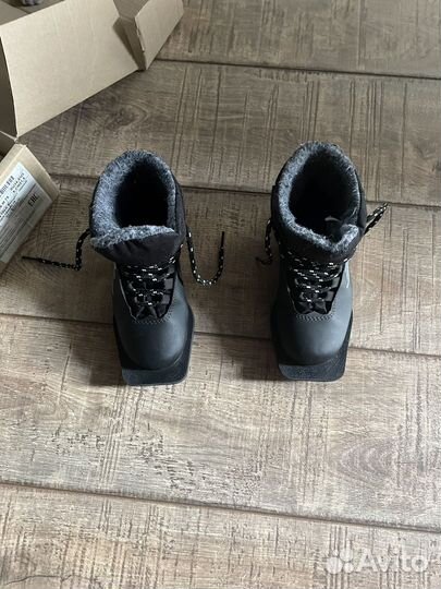 Ботинки лыжные trek skiinglk 1 черные 34 размер