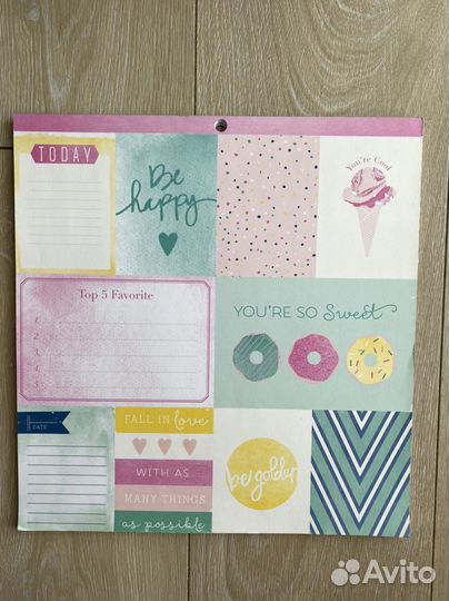 Бумага для скрапбукинга