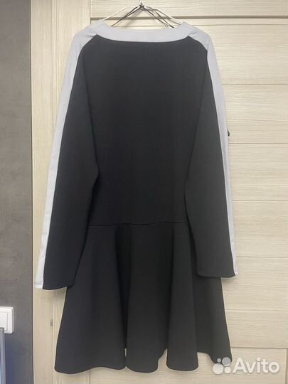 Платье Ч/ Б Zara А- силуэт