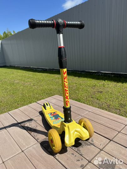 Самокат трехколесный kreiss премиум