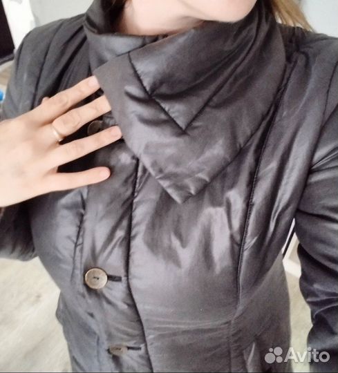 Пальто на синтепоне осень