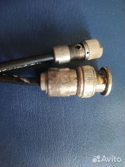 Кабель коаксиальный 50 Ом с разъемами bnc