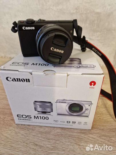 Системный фотоаппарат Canon EOS M100
