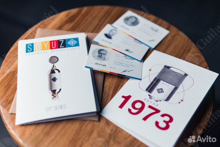 Союз 1973-B конденсаторный микрофон (Новый)