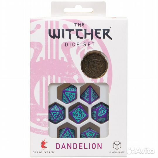 Набор кубиков The Witcher Dice Set: Dandelion