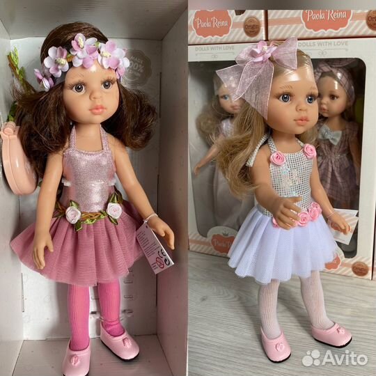 Кукла Карла, Кэрол балерина Paola Reina 32см