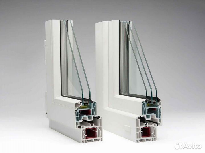 Ремонт окон, стеклопакет ударопрочный RAL5211