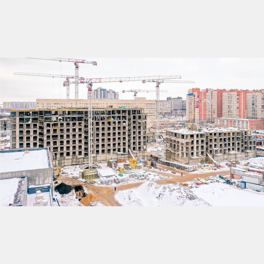 3-к. квартира, 57,5 м², 2/12 эт.