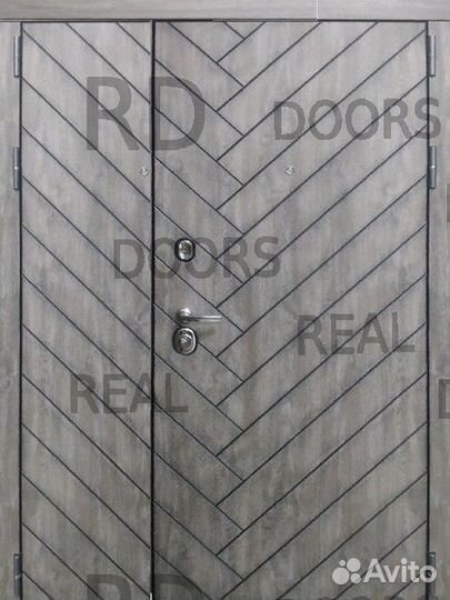 Офисная металлическая входная дверь новая