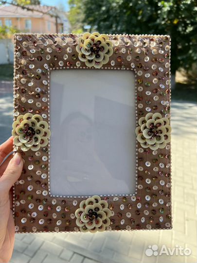 Рамка для фотографий ручная работа