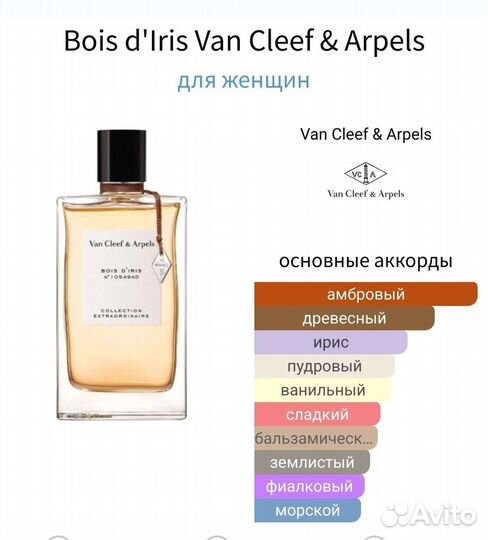 Bois d'Iris Van Cleef & Arpels 100 ml