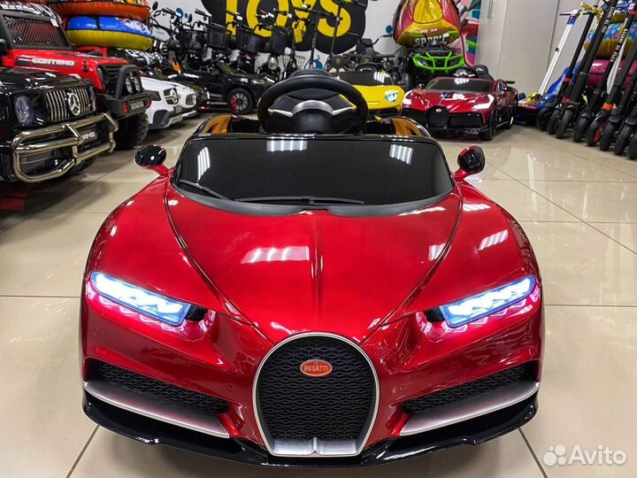Электромобиль Bugatti Chiron 2.4G 2WD 12V