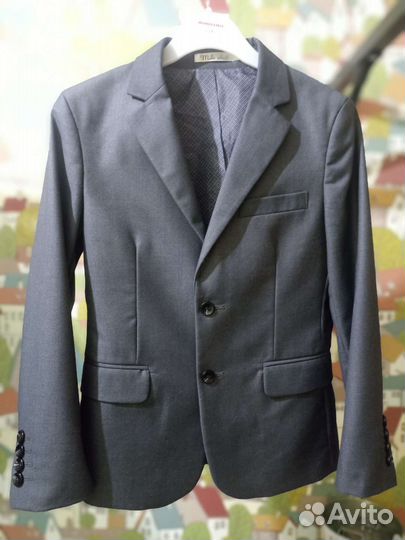 Пиджак для мальчика 134