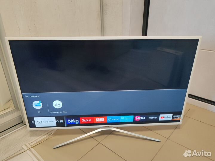 Samsung SMART TV 43 дюйма белый телевизор