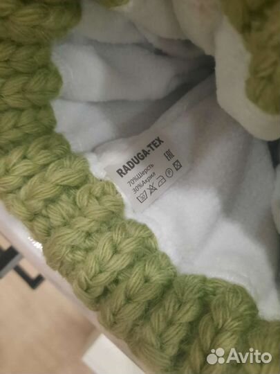 Комплект шапка и снуд,новые