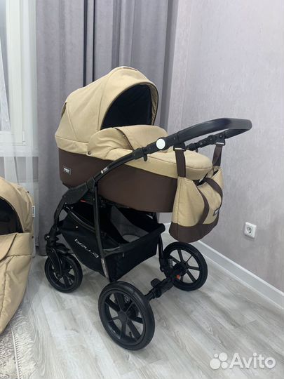 Коляска 2 в 1 riko basic bella