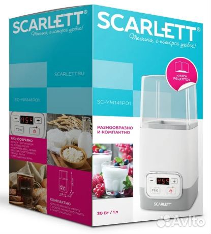 Новая йогуртница scarlett