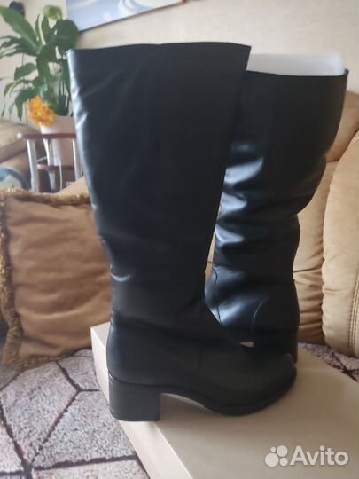 Сапоги женские зимние натуральная кожа