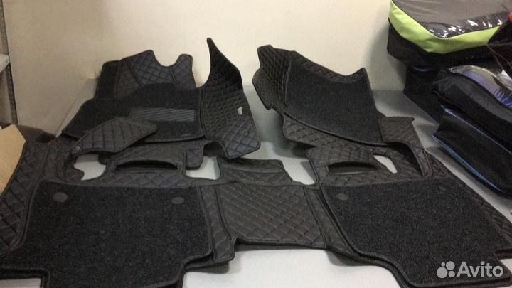 3D Коврики Mercedes G-класс из Экокожи