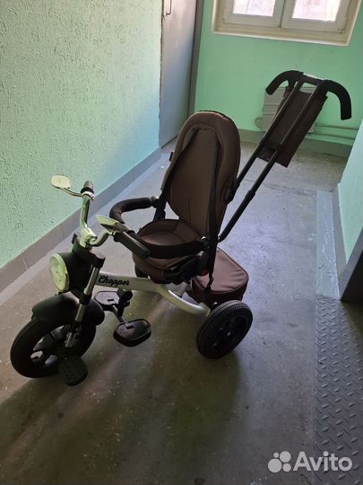 Трехколесный велосипед коляска