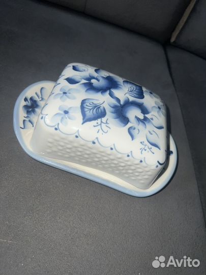 Масленка гжель