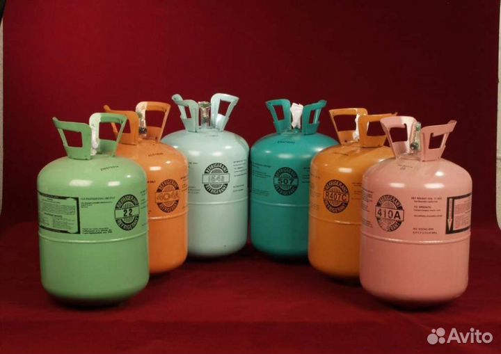 Баллон фреона (хладагента, хладона) всех марок в В