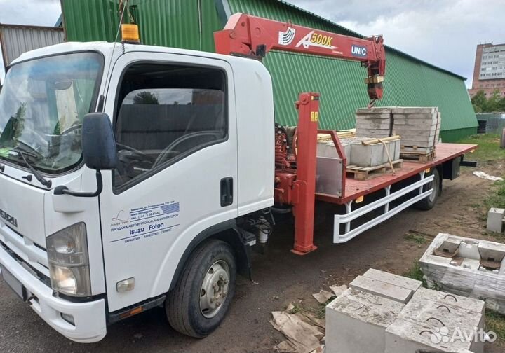 Isuzu NQR с КМУ, 2012