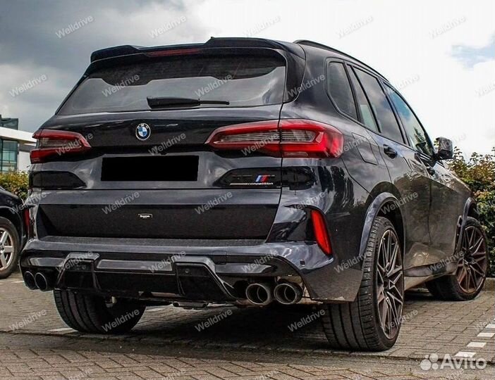 Спойлер BMW X5 G05 в стиле X5M F95 под ремонт