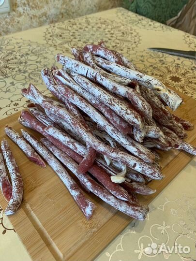 Сыровяленные колбаски фуэт мини