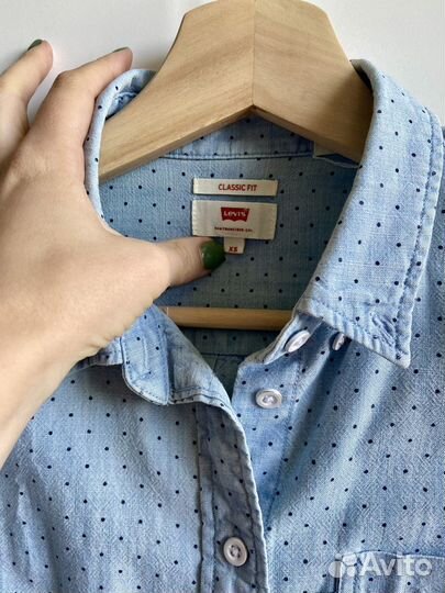 Рубашка женская levis джинсовая XS