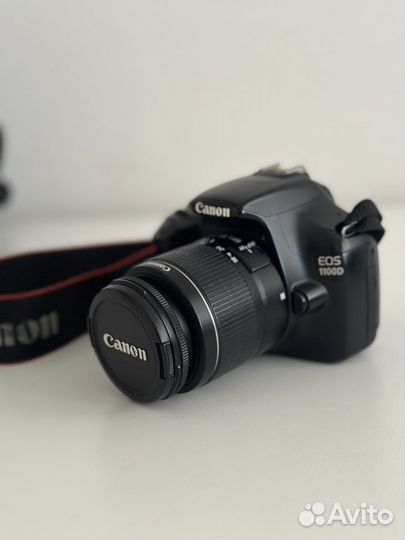 Зеркальный фотоаппарат canon eos 1100d