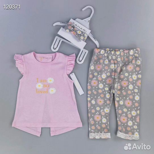 Комплект для малышки. Комплект для девочки 68 74